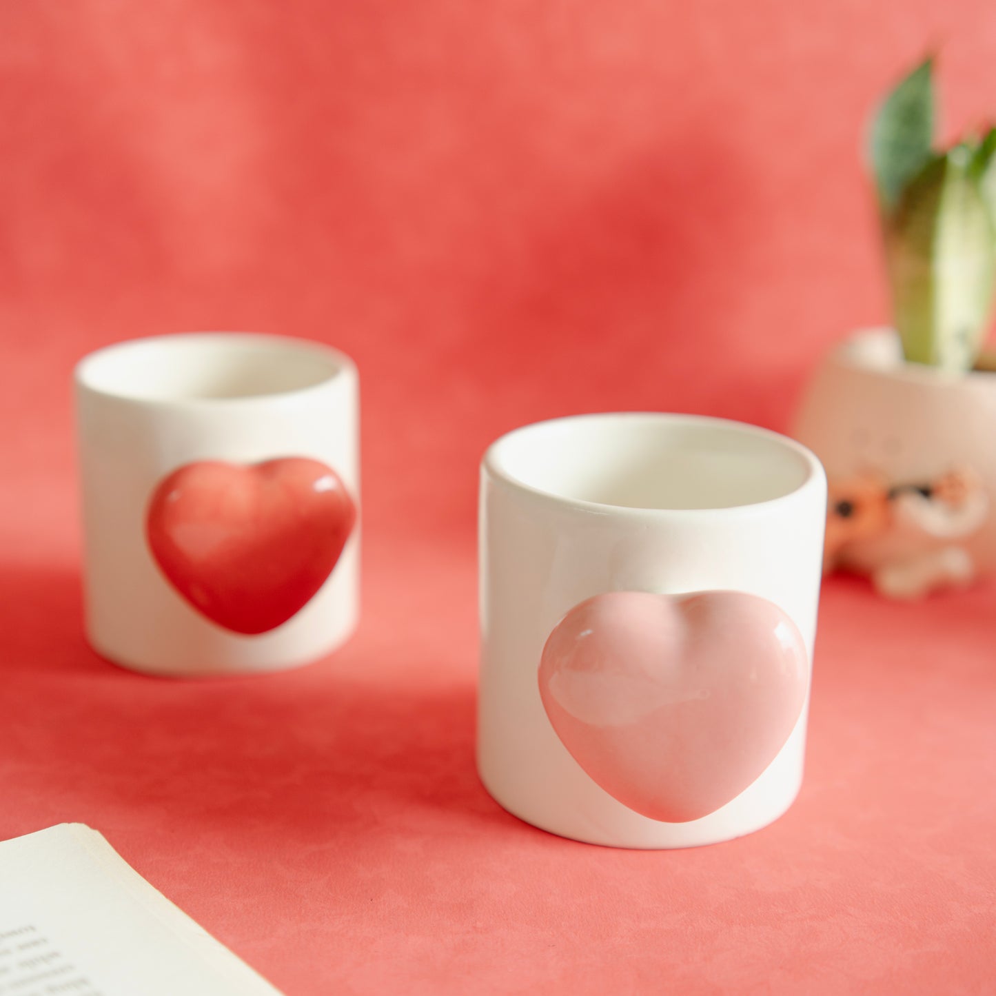 Cozy heart cup set of 3
