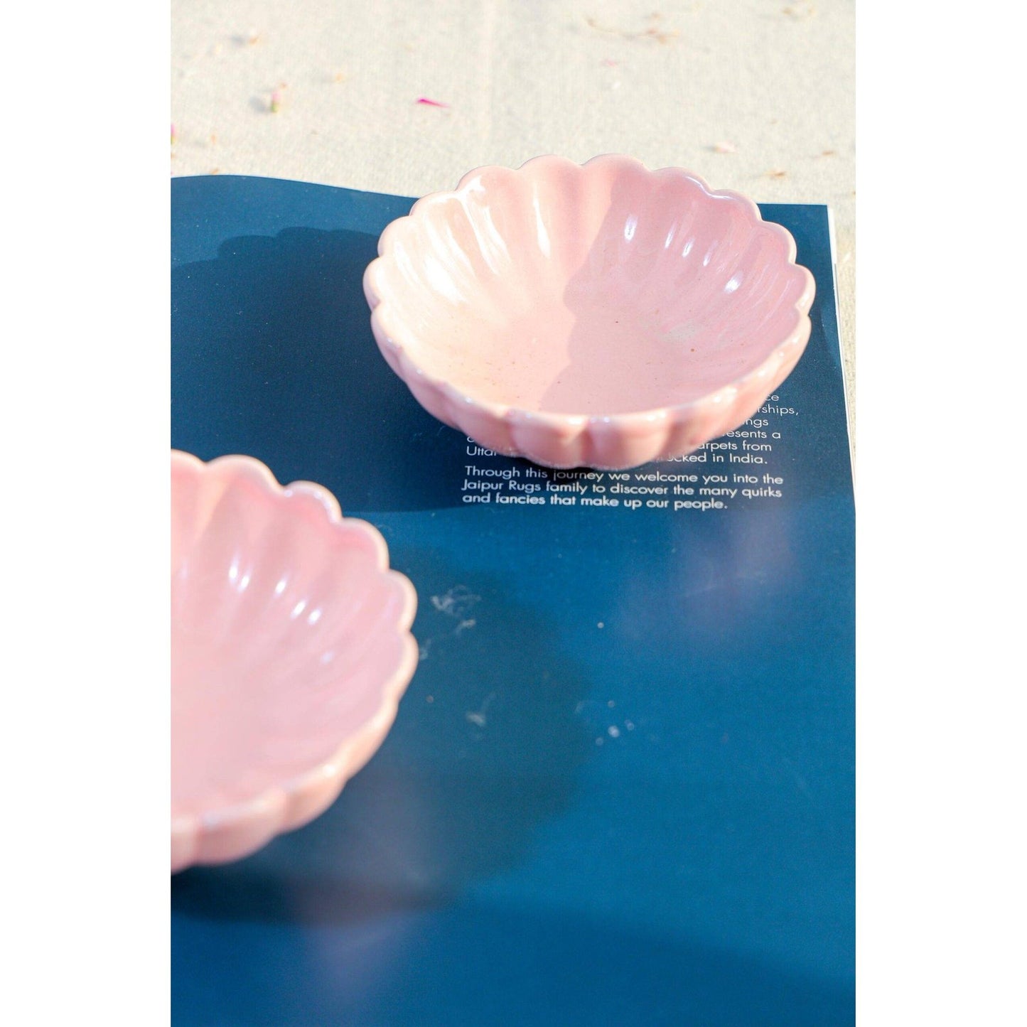 Dessert Bowl set of 2 -Pink - https://artecasa.in/