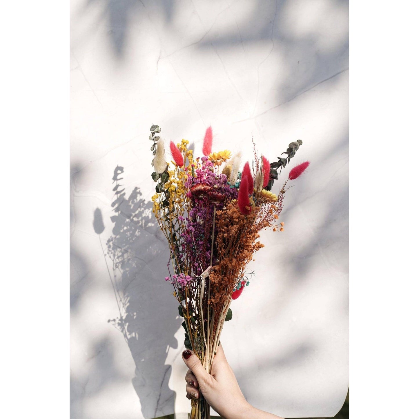 Whisper Bunch dried flower arrangement for modern home decor and interior styling