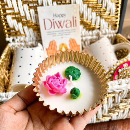 Ruby & Azure Celebration Tumbler Hamper – Premium Diwali Gift Basket