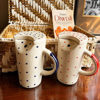 Ruby & Azure Celebration Tumbler Hamper – Premium Diwali Gift Basket