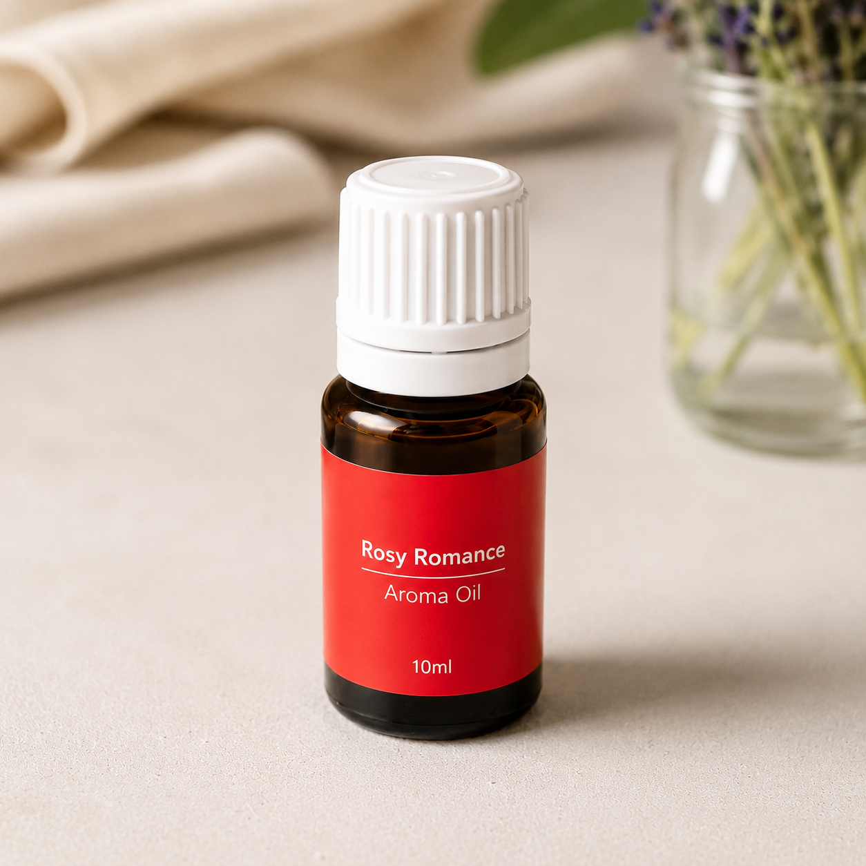 Blush Aroma Diffuser Garden | Reed Diffuser Gift Set with Dried Flowers