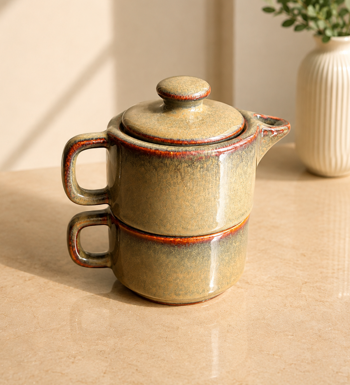 Chai Royale Tea Kettle & Mug Gift Set – Festive Diwali Gift