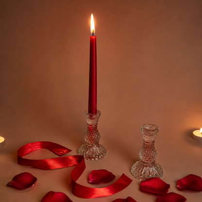 Shubh Aarambh Golden & White Festive Gift Basket | German Silver Shubh Labh & Candle