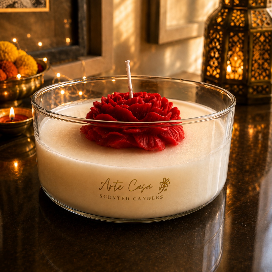 Crimson Bloom Festive Gift Basket – Premium Diwali Gift Hamper