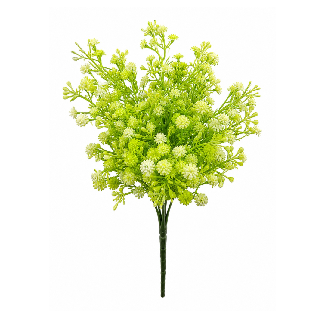 Garden Mist Green Gypsophila Artificial Flower | Diwali Decor