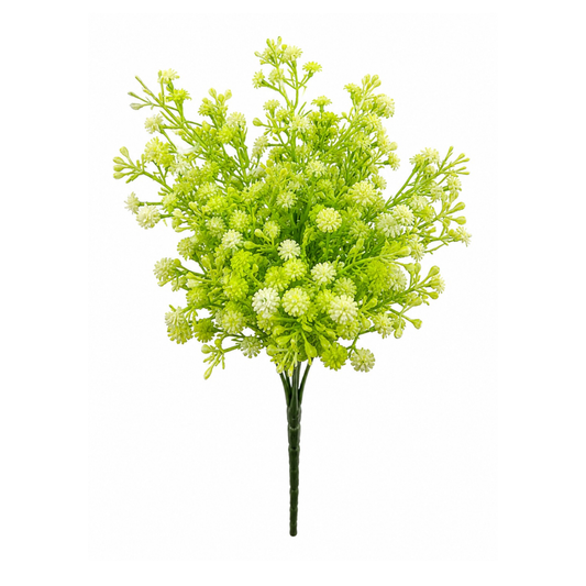 Garden Mist Green Gypsophila Artificial Flower | Diwali Decor - https://artecasa.in/