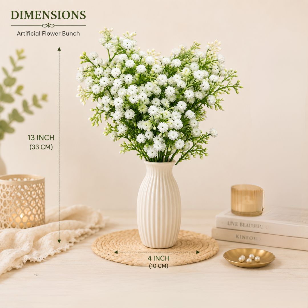 Snow Bloom Gypsophila Artificial Flower | White Baby’s Breath