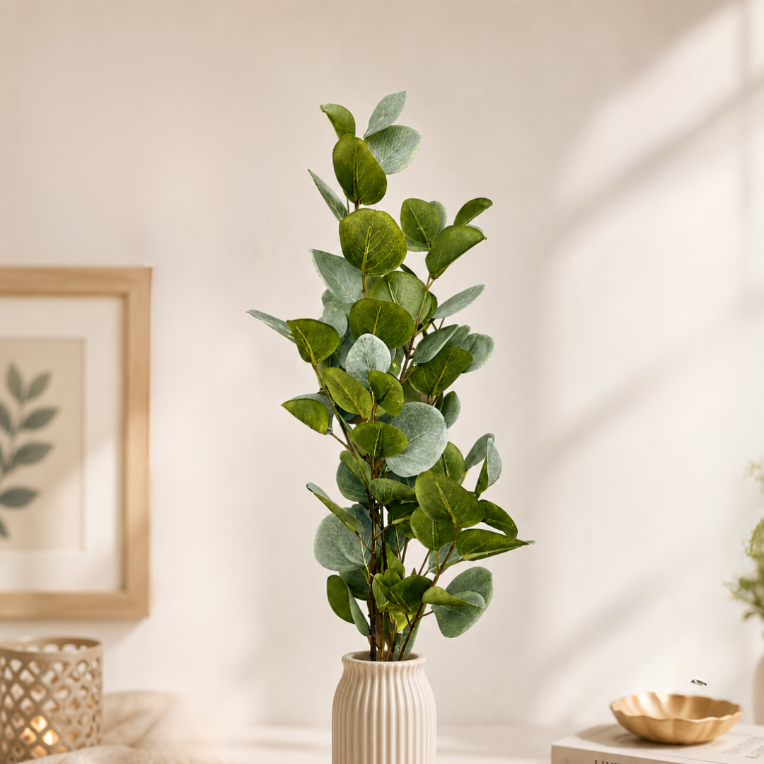 Evergreen Eucalyptus Artificial Foliage Stem | Diwali Decor