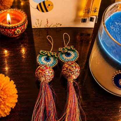 Nazar Halo Diwali Candle Gift Hamper – Evil Eye Festive Gift