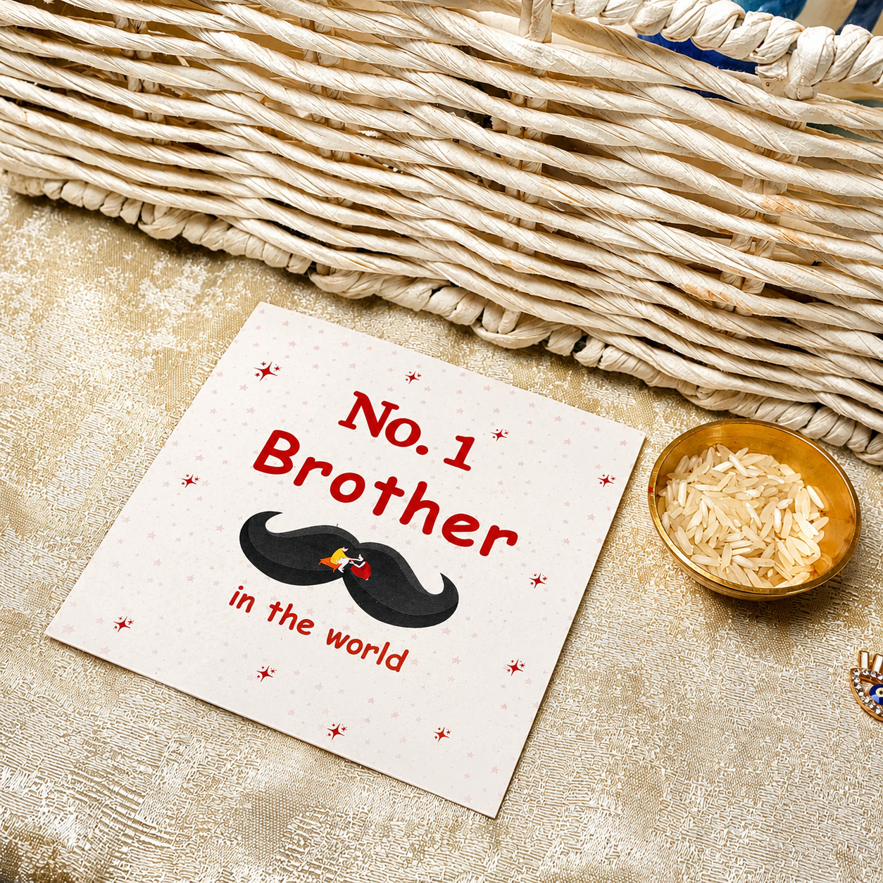 Artecasa Bhai Behan Nazar Raksha Hamper