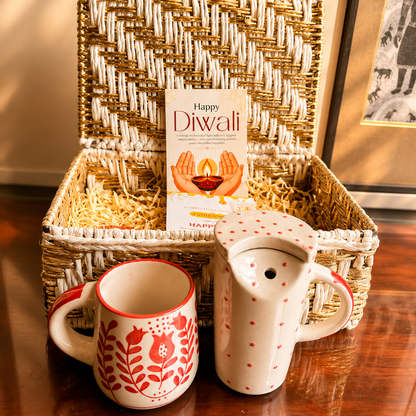 Ruby Sip Tumbler & Mug Gift Basket – Premium Diwali Gift Hamper