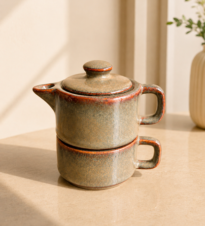 Chai Royale Tea Kettle & Mug Gift Set – Festive Diwali Gift
