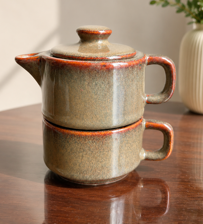 Chai Royale Tea Kettle & Mug Gift Set – Festive Diwali Gift
