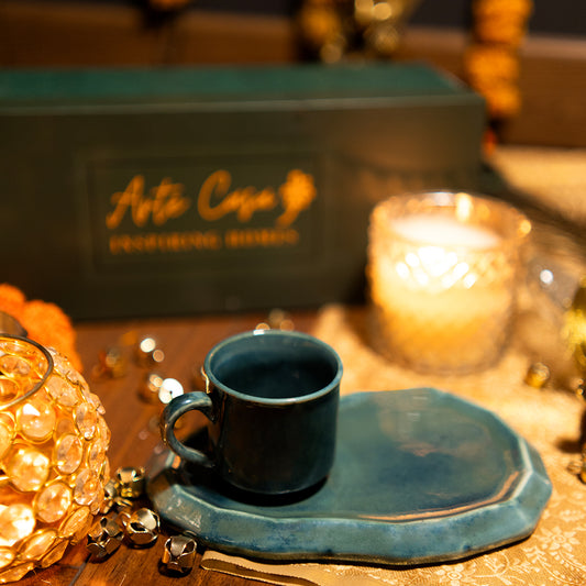 Cutting chai breakfast set