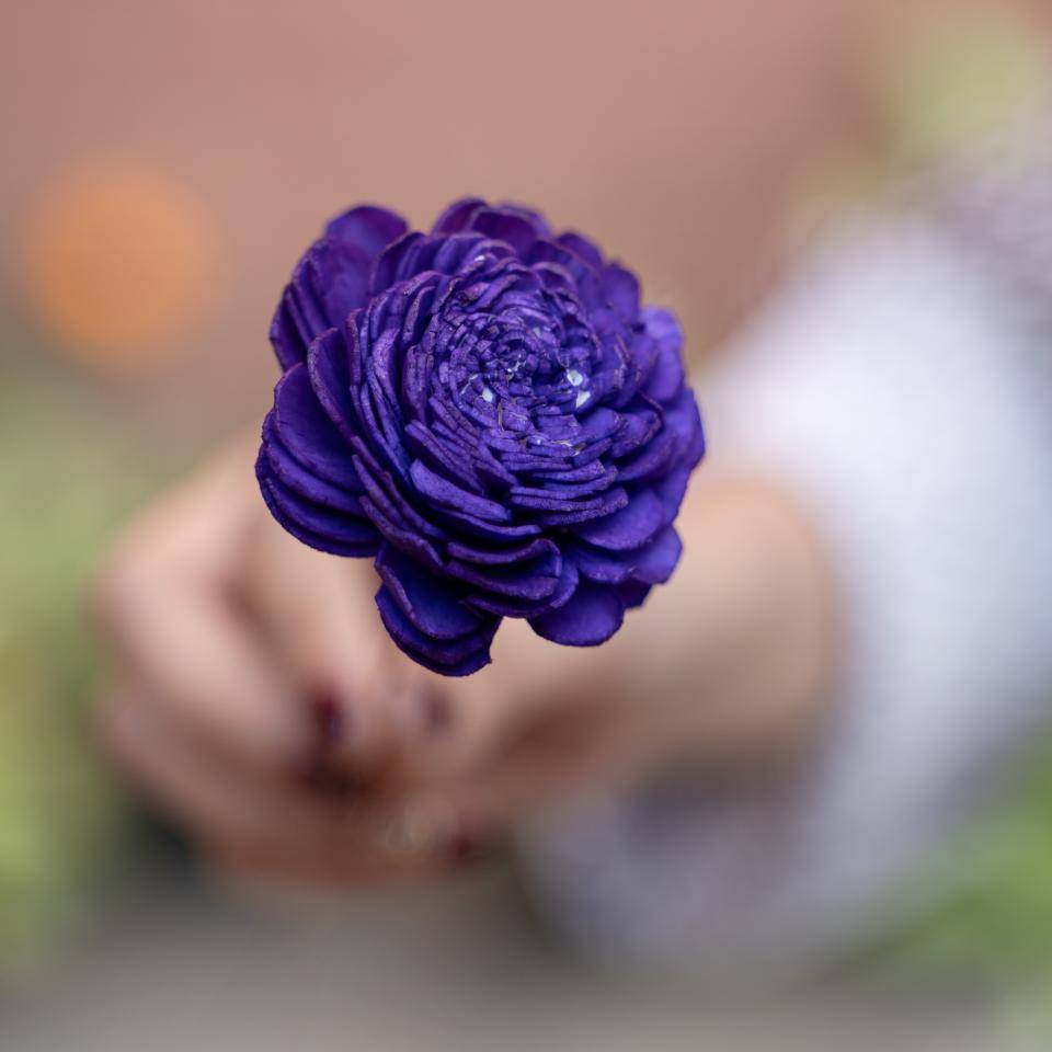 Sola Flower-Purple - https://artecasa.in/