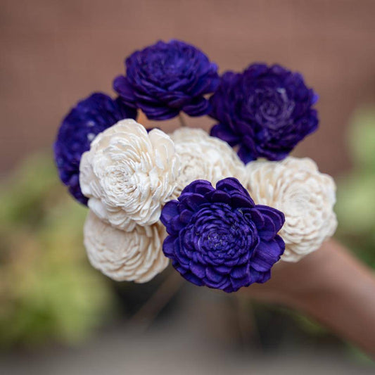 Sola Flower-Purple Combo - https://artecasa.in/