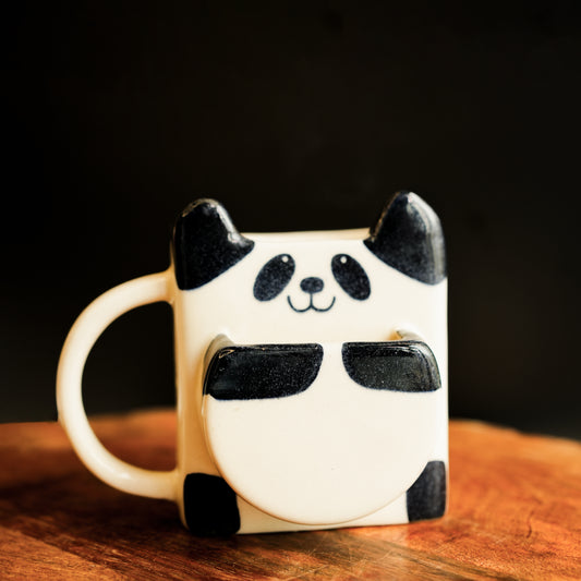 Panda biscuit pocket mug