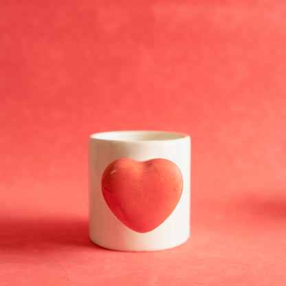Cozy heart Cup-Pink