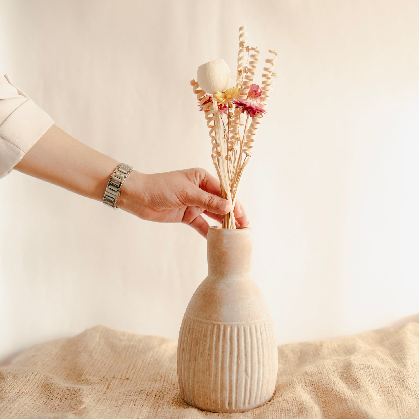 Earthly vase