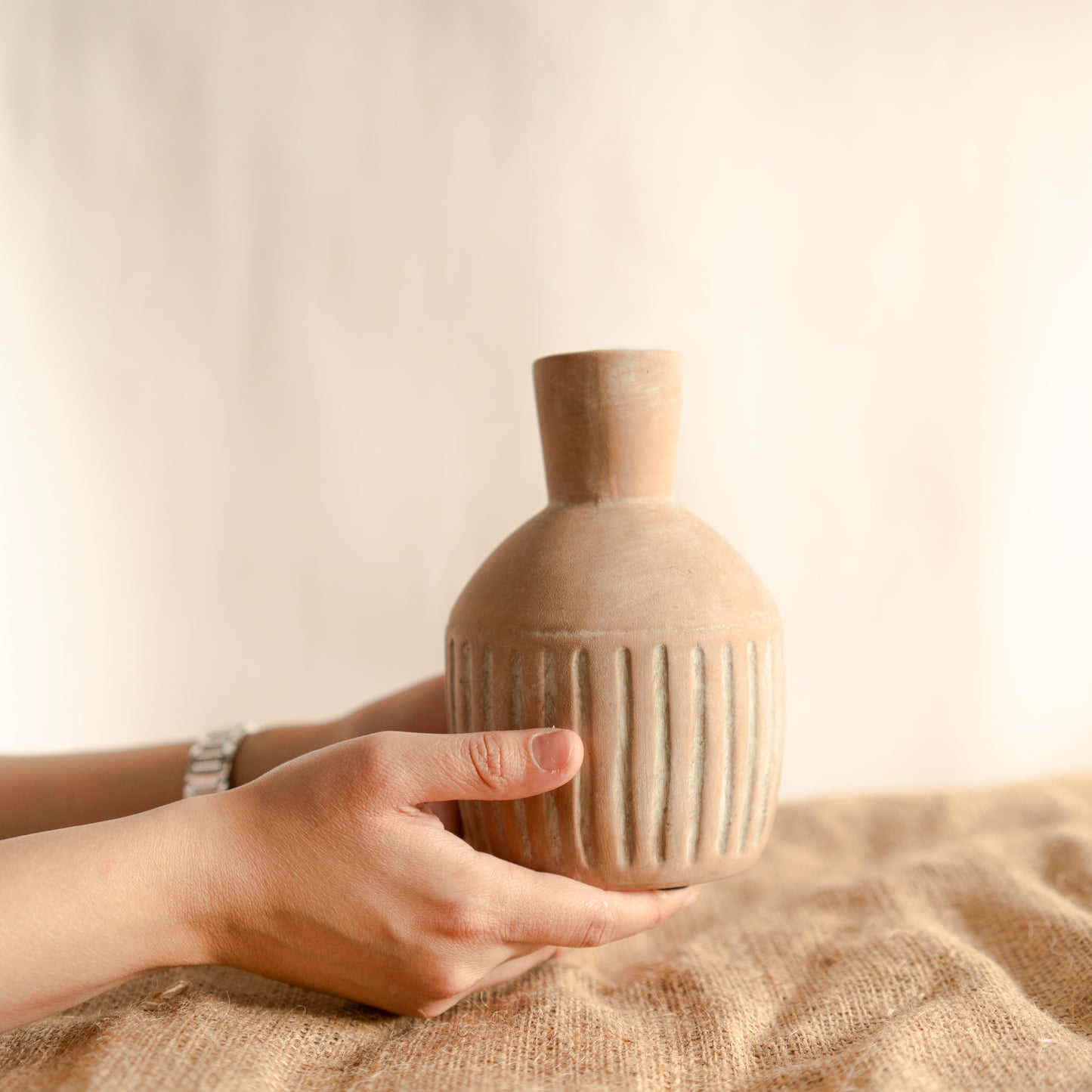 Earth's Embrace vase