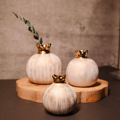 Pomegranate Jewel Vase set