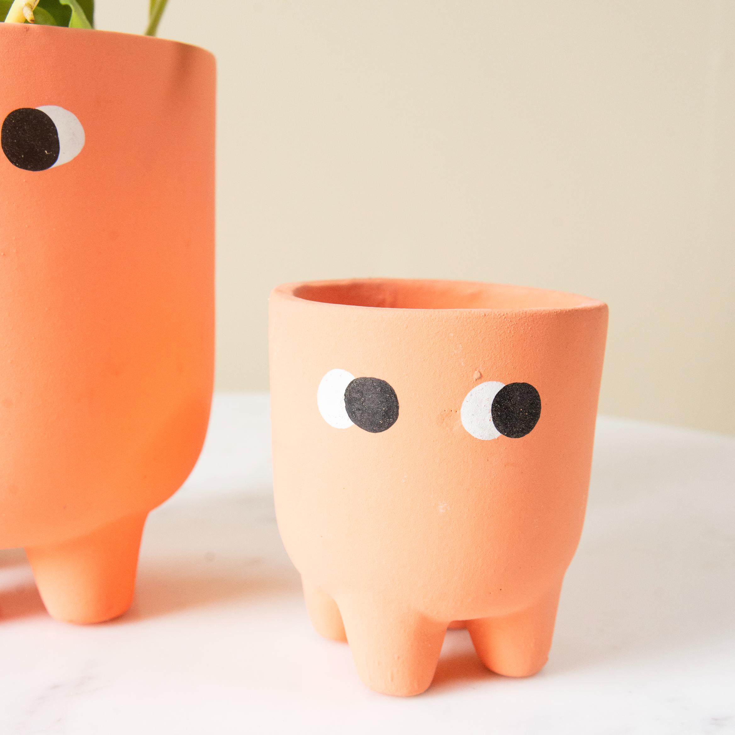 Friendly face pot set