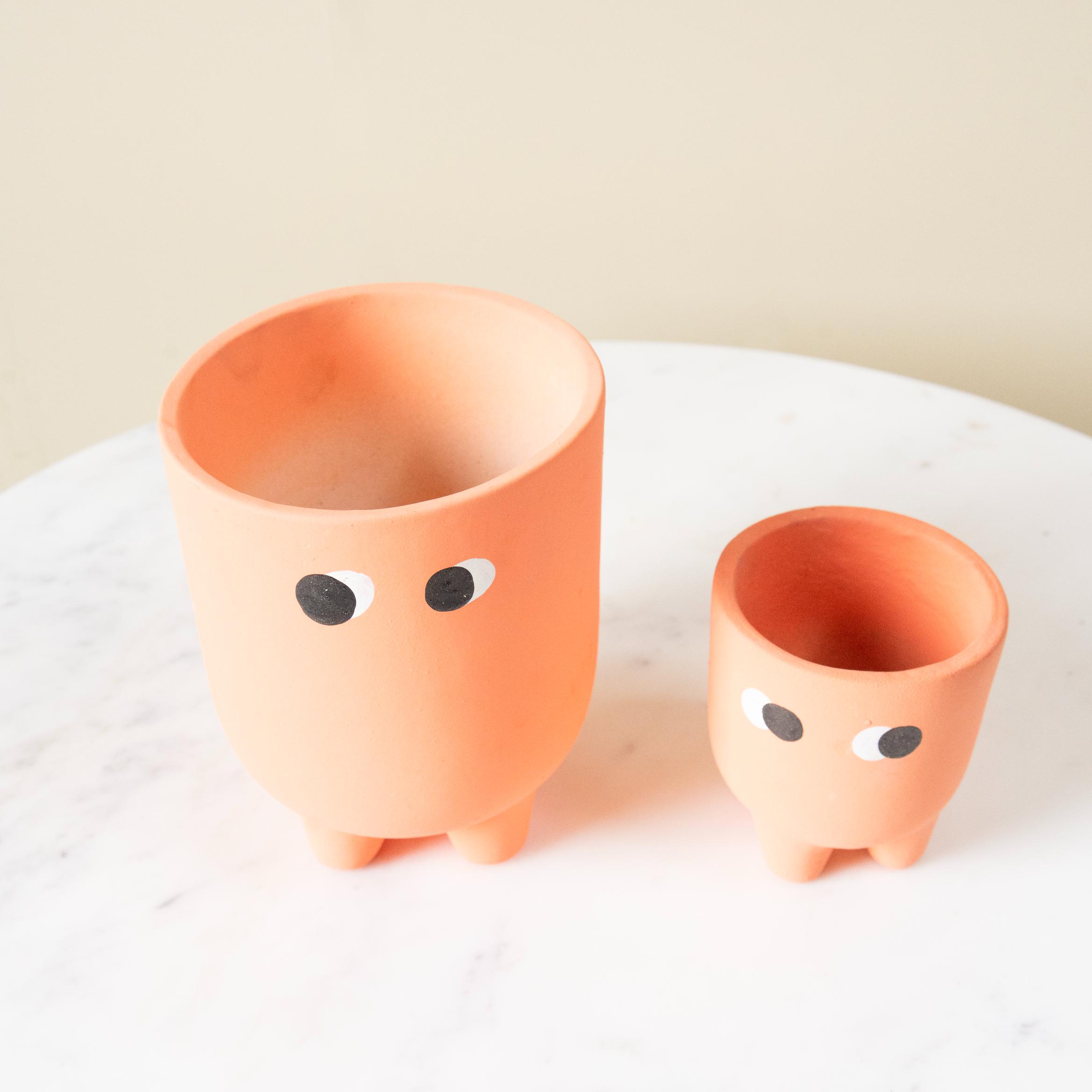 Friendly face pot set