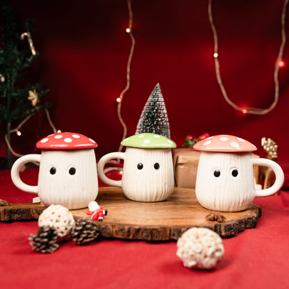 Shroom Sip Mug- Set of 3