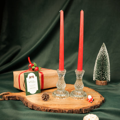 Glass Glow Candle Stand