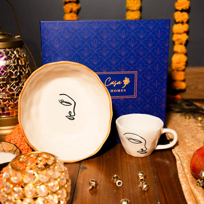 Abstract harmony diwali gift box