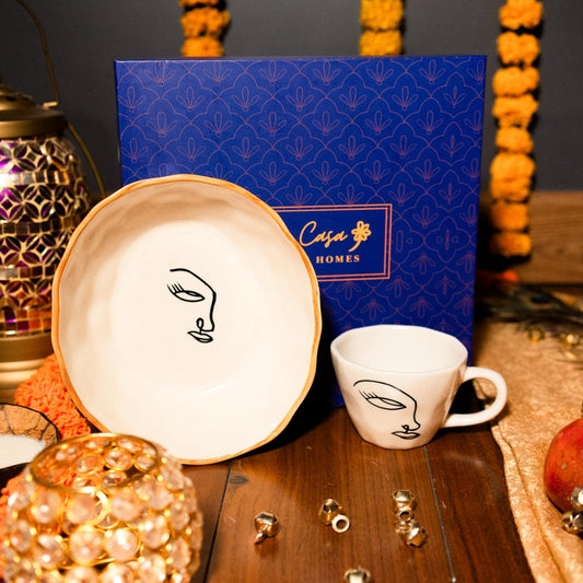 Abstract harmony diwali gift box