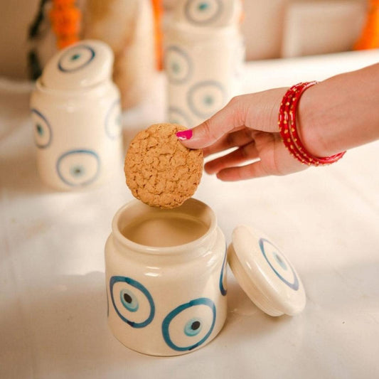 Eye of protection Jar-set of 3 - https://artecasa.in/