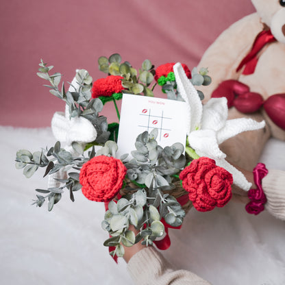 Rustic Romance Bamboo Basket – Handcrafted Floral Gift Hamper | ArteCasa