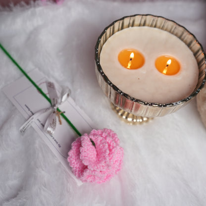 Pink Carnation Crochet Flower – Handcrafted Forever Floral Décor | ArteCasa