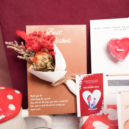 Perfect Valentine Gift Box – 7 Days of Love Hamper (Set of 8) | ArteCasa