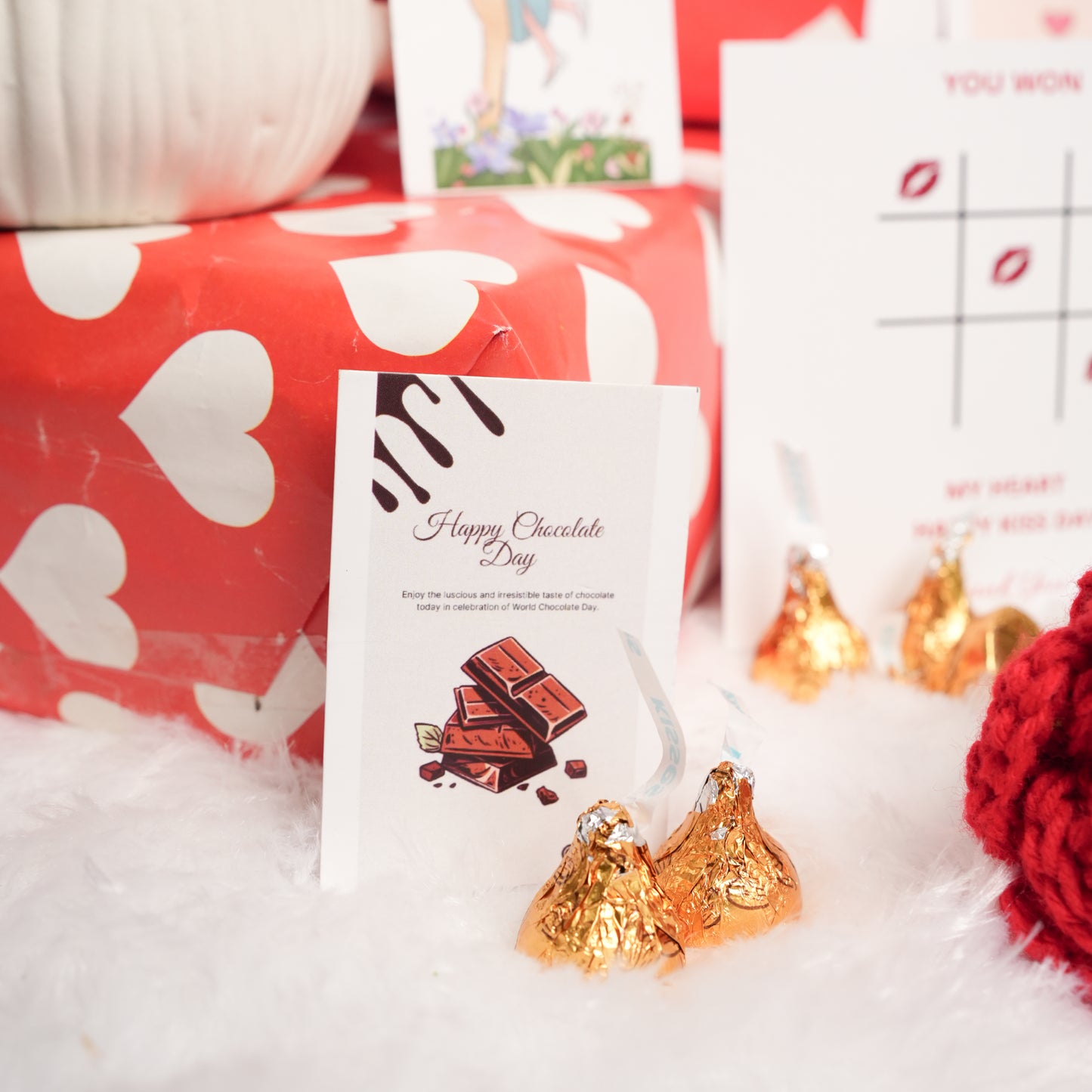 Perfect Valentine Gift Box – 7 Days of Love Hamper (Set of 8) | ArteCasa