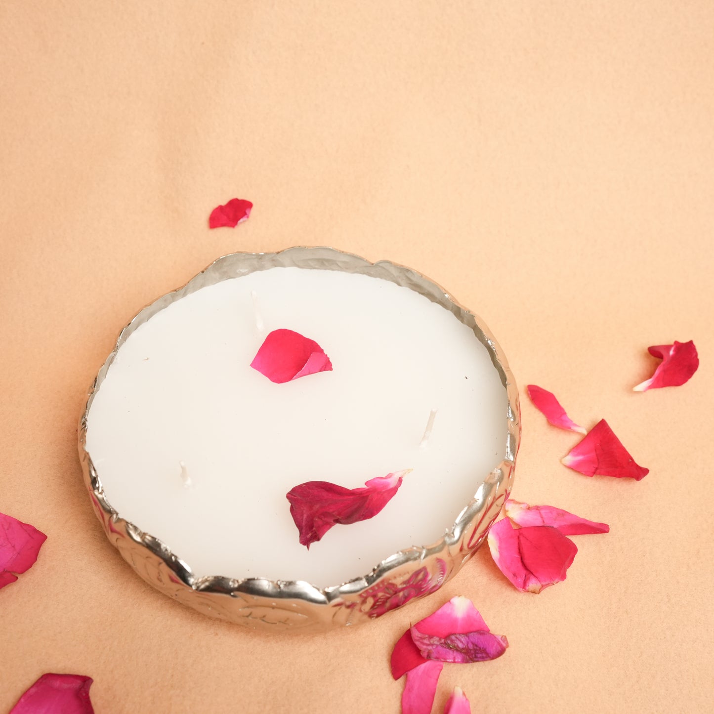 Chandi Urli Candle – Silver Urli Candle for Festive Décor | Artecasa