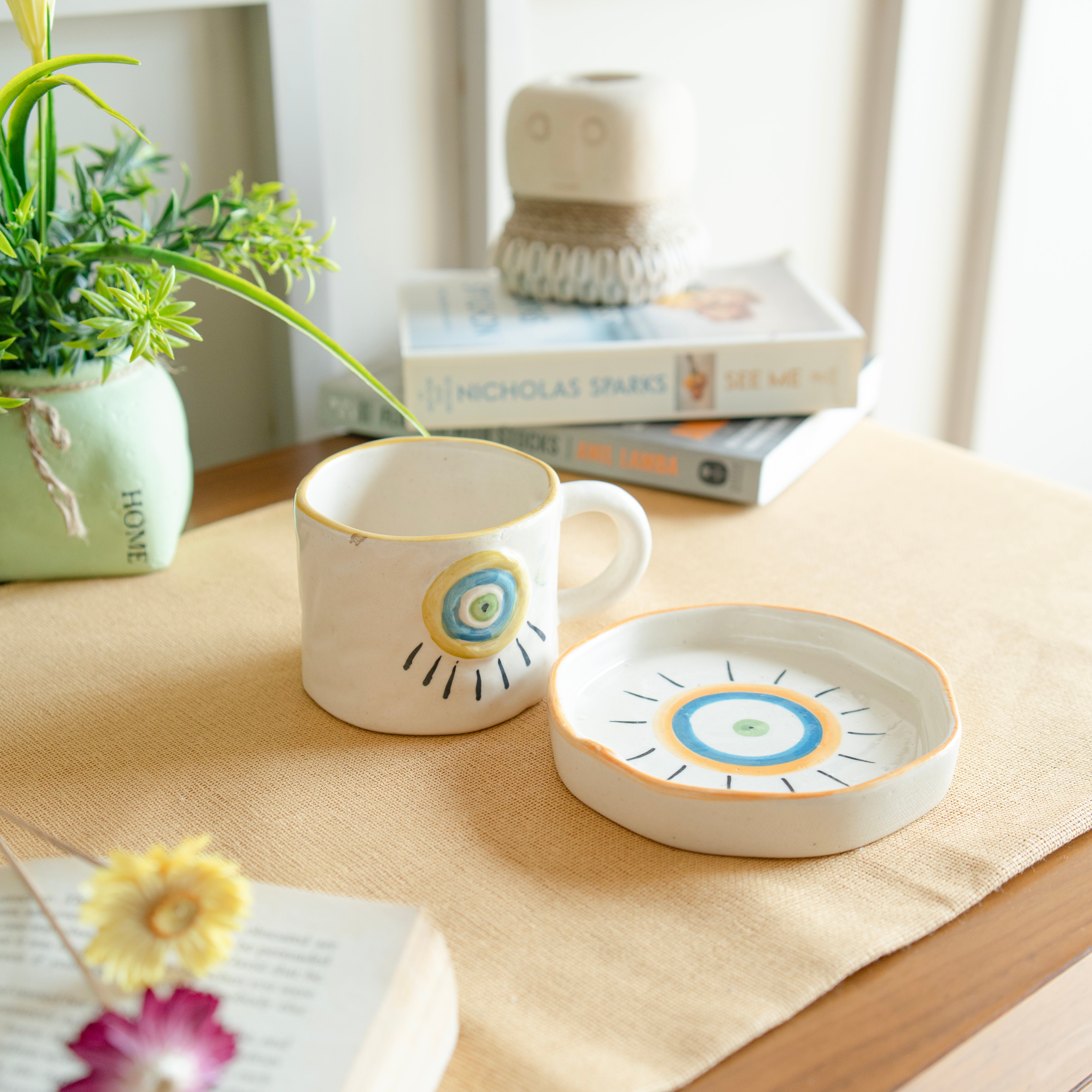 Eye of Protection cup saucer