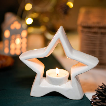 Star-Shaped Tea Light Holder