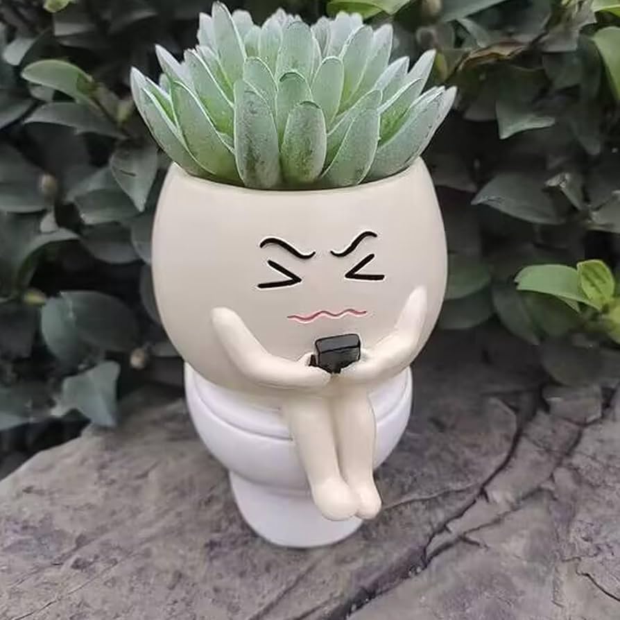 Pee-Wee Garden Seat Planter – Quirky Garden & Home Décor | ArteCasa