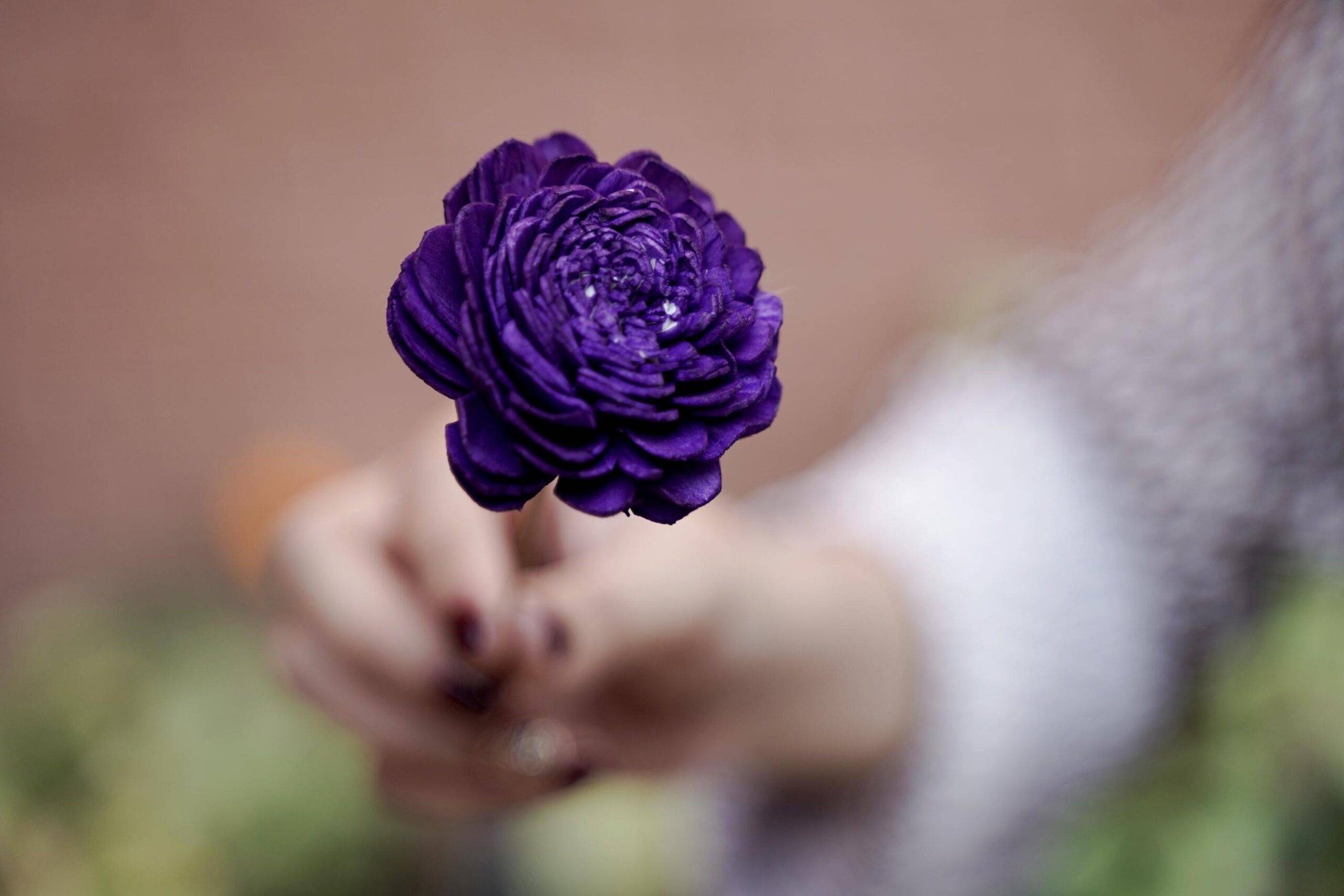 Sola Flower-Purple Combo - https://artecasa.in/