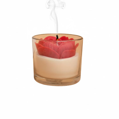 ruby heart candle romantic valentine gift by artecasa