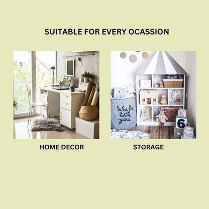 Metal Jute organiser- Set of 3 - https://artecasa.in/