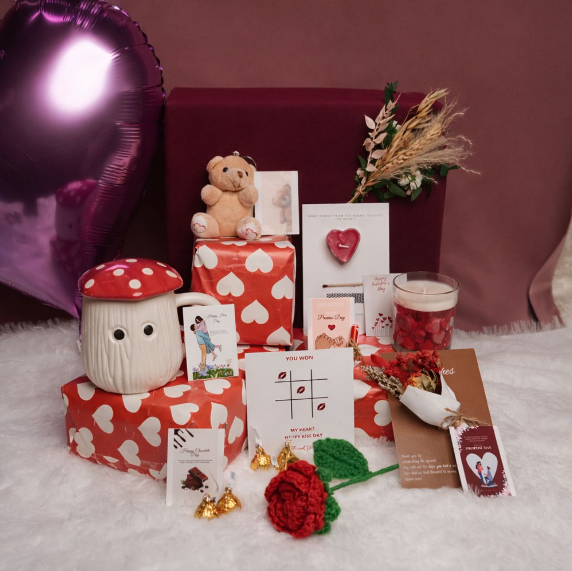 perfect valentine gift box romantic hamper by artecasa