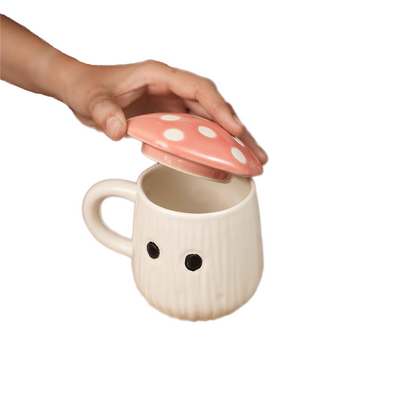 Shroom Sip Mug- Pink