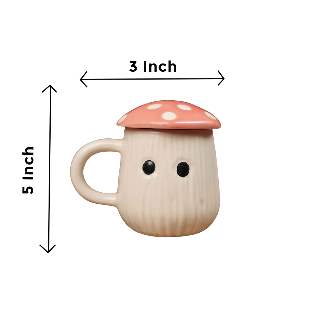 Shroom Sip Mug- Pink