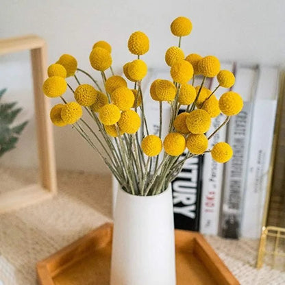 Billy ball yellow-set of 10 - https://artecasa.in/