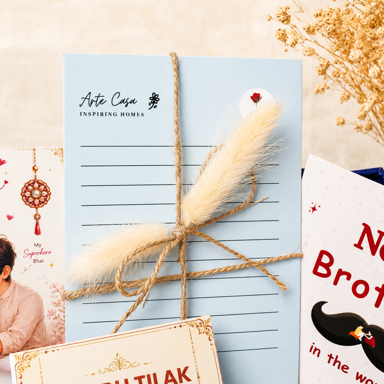 Artecasa Planter Paglu Bhabhi Rakhi Hamper | Premium Raksha Bandhan Gift Box