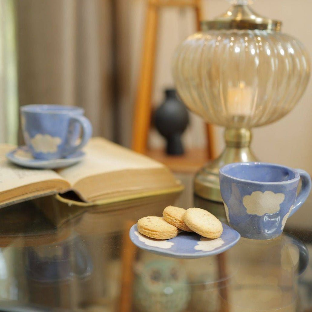 Cloud Cup and saucer set of 2 - https://artecasa.in/